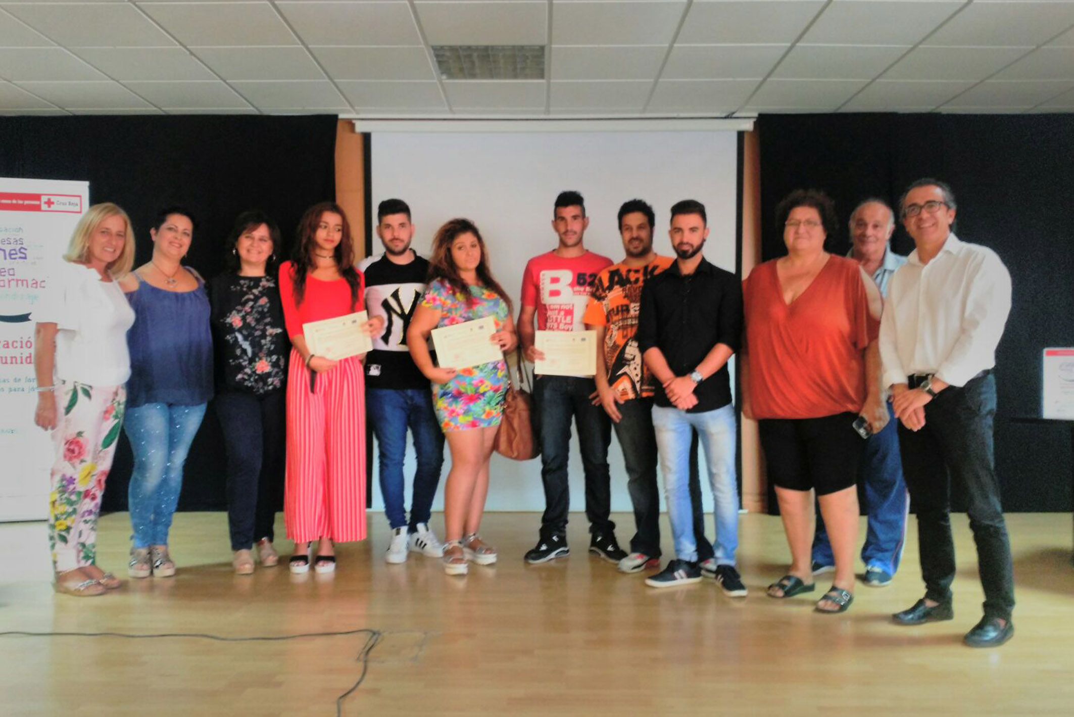 Los torreños participantes en el ‘II Proyecto Pulsa Empleo’, diplomados