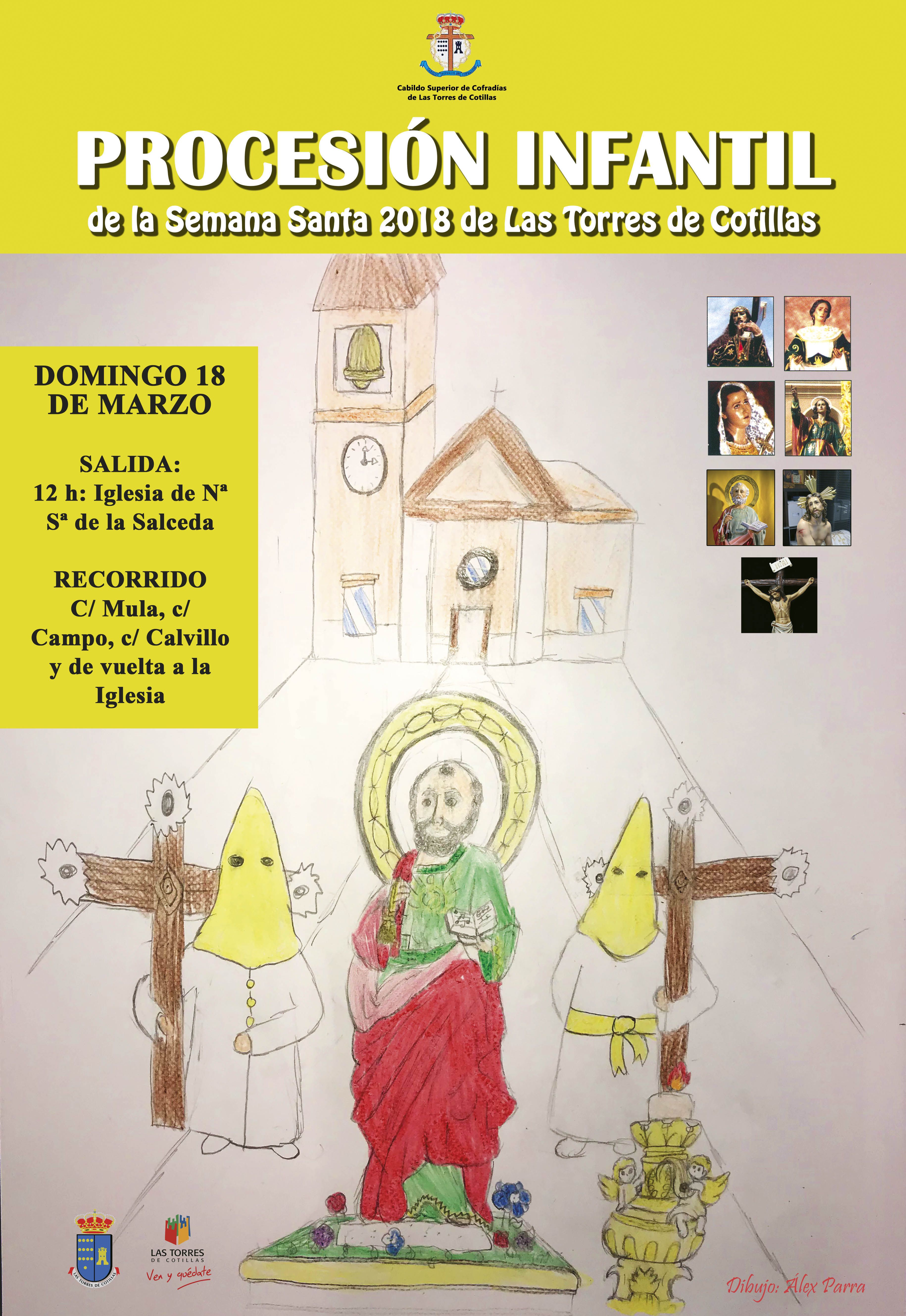 Cartel CABILDO procesión infantil
