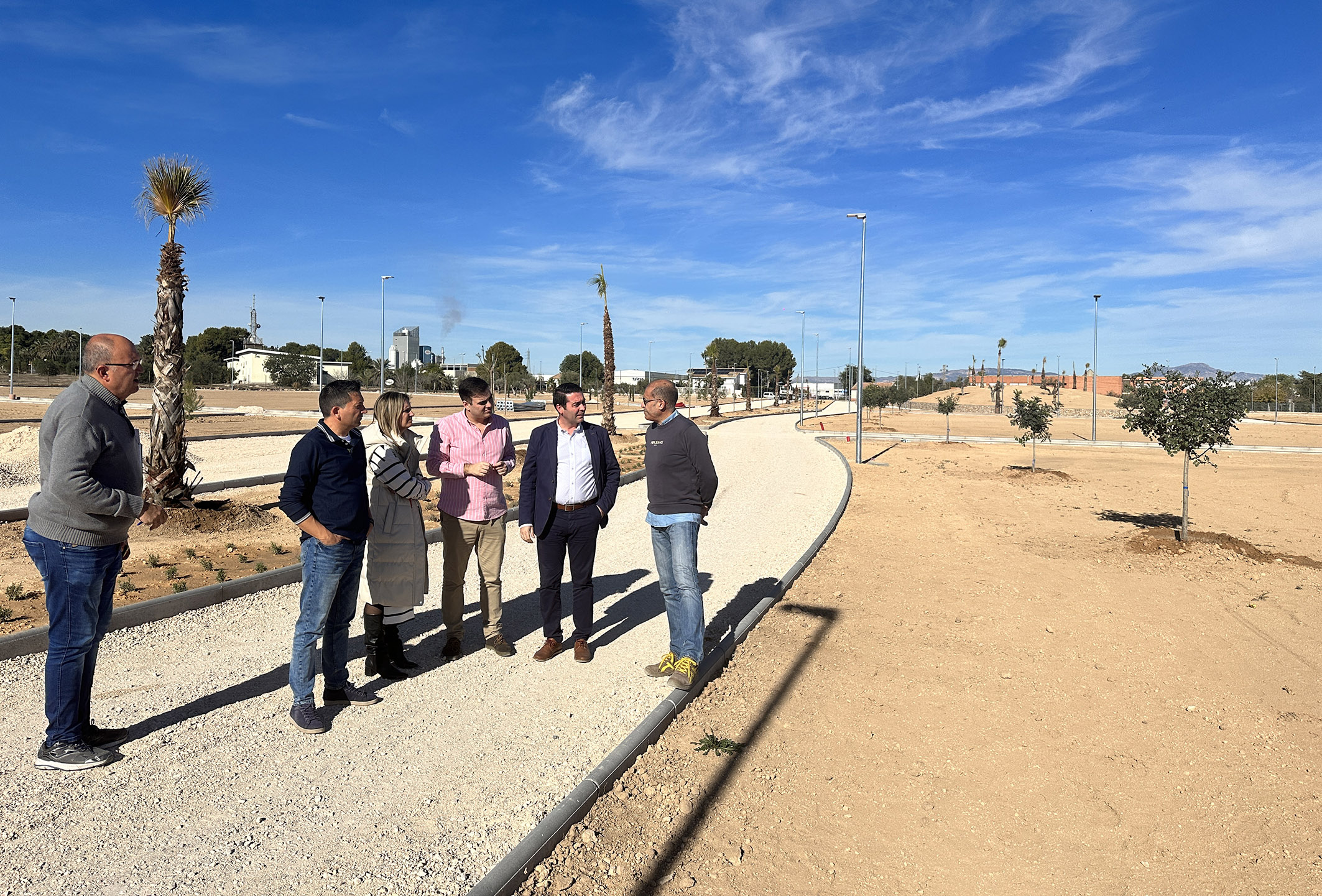 El Parque de la Antena, una firme apuesta por la sostenibilidad y el ocio saludable, en su recta final