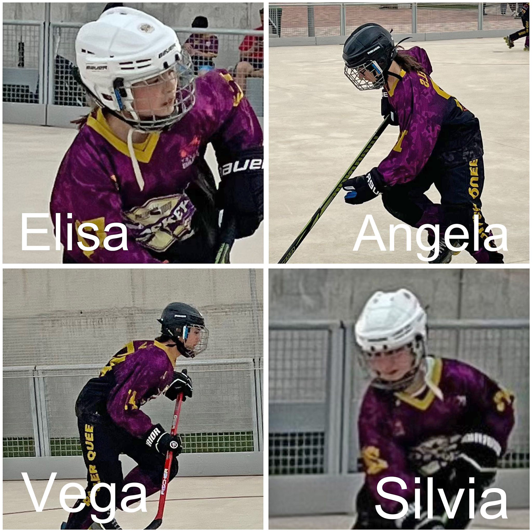 10 jugadores del Roller Queen, llamados por la selección murciana sub-15 de hockey línea