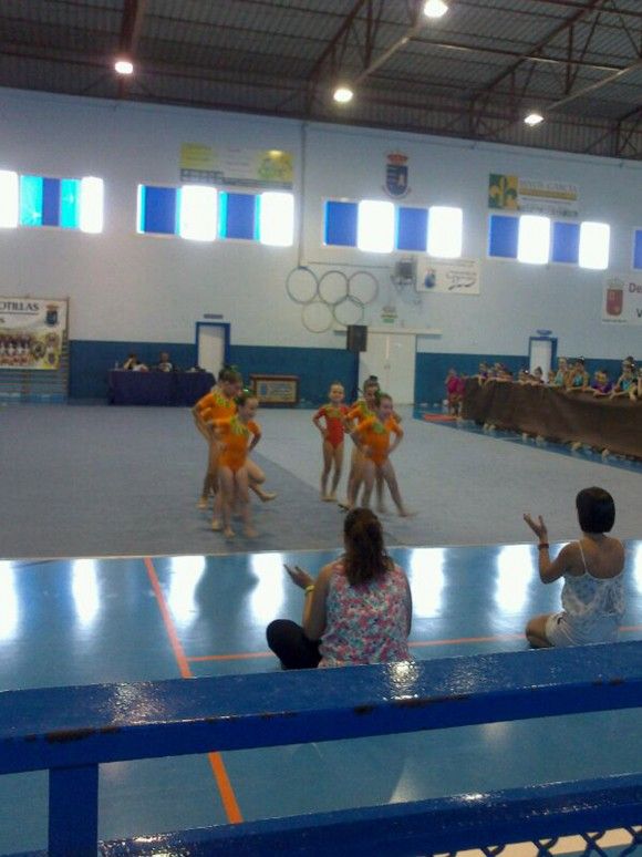 Gran fiesta de fin de curso de la escuela de gimnasia r+¡tmica torre+¦a5