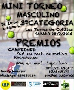 Torneo pádel Las Torres de Cotillas