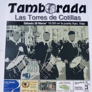 Cartel Tamborada torreña 2015