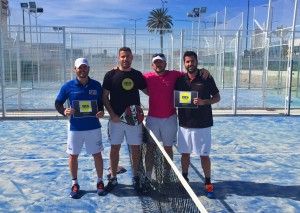 Javi Pitillín y Jesús García ganan el mini torneo aficionado de pádel organizado por la Concejalía de Deportes torreña