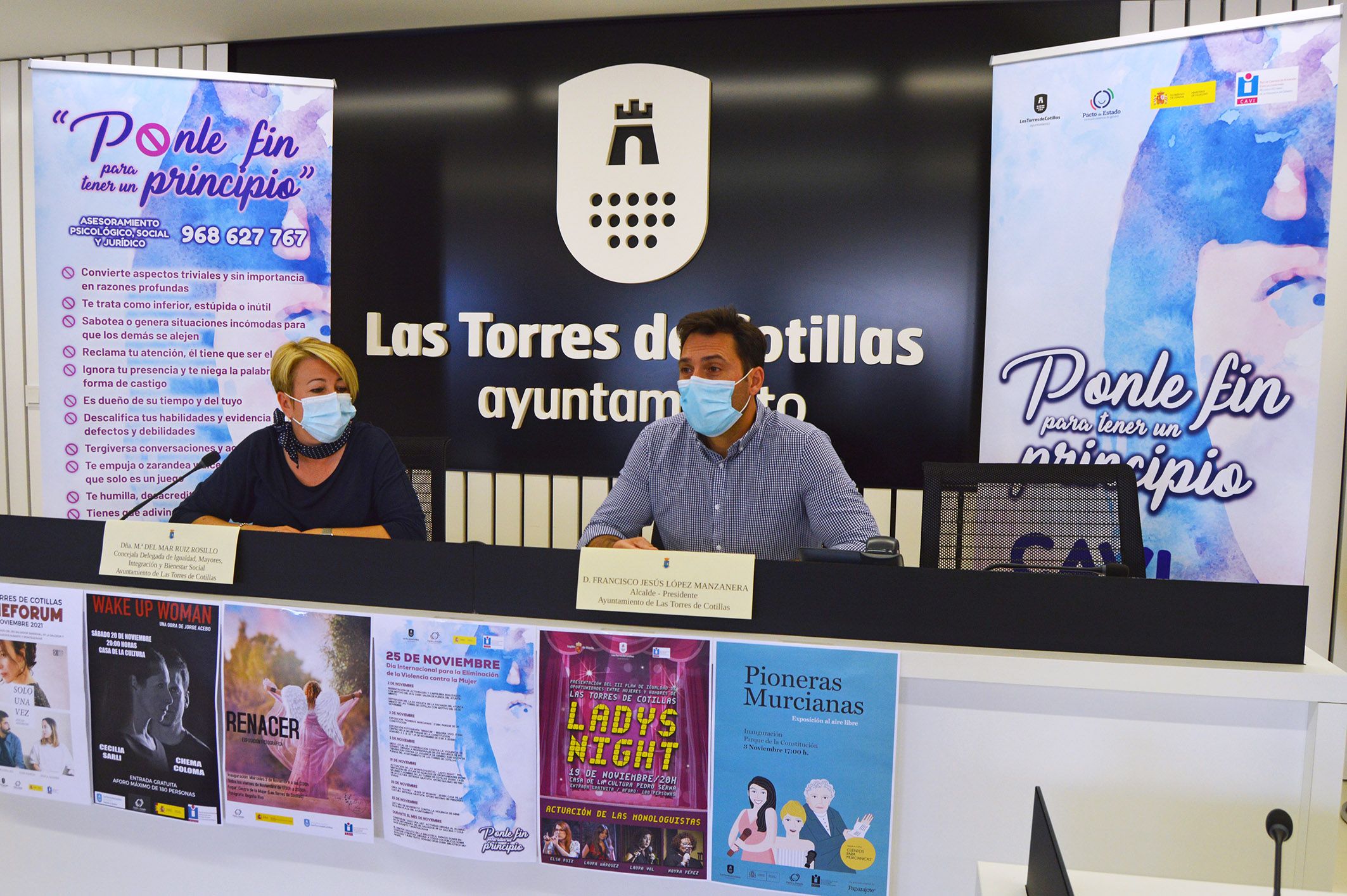 Una voz enérgica y común en Las Torres de Cotillas contra la violencia de género