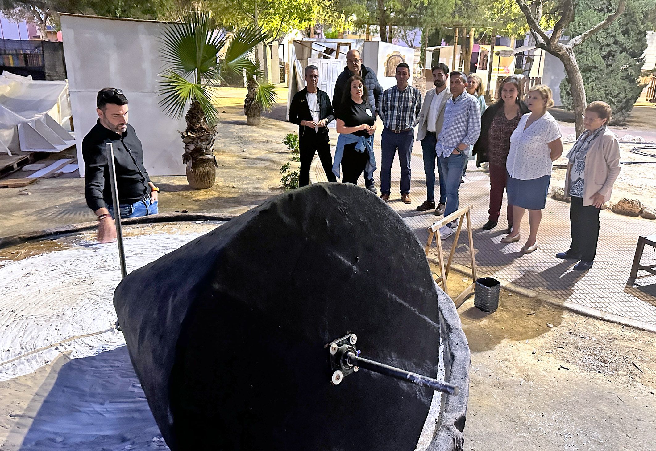 Obras del Belén Viviente 1