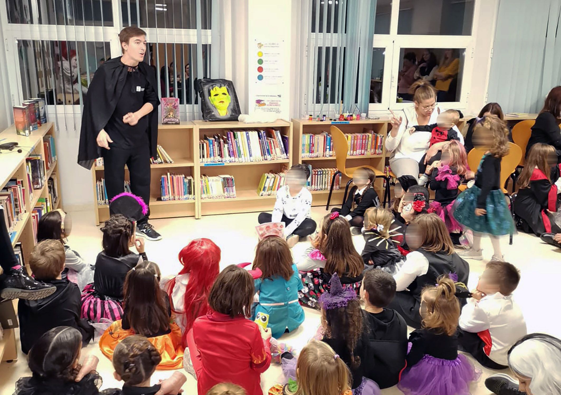 Tarde Halloween Biblioteca 3