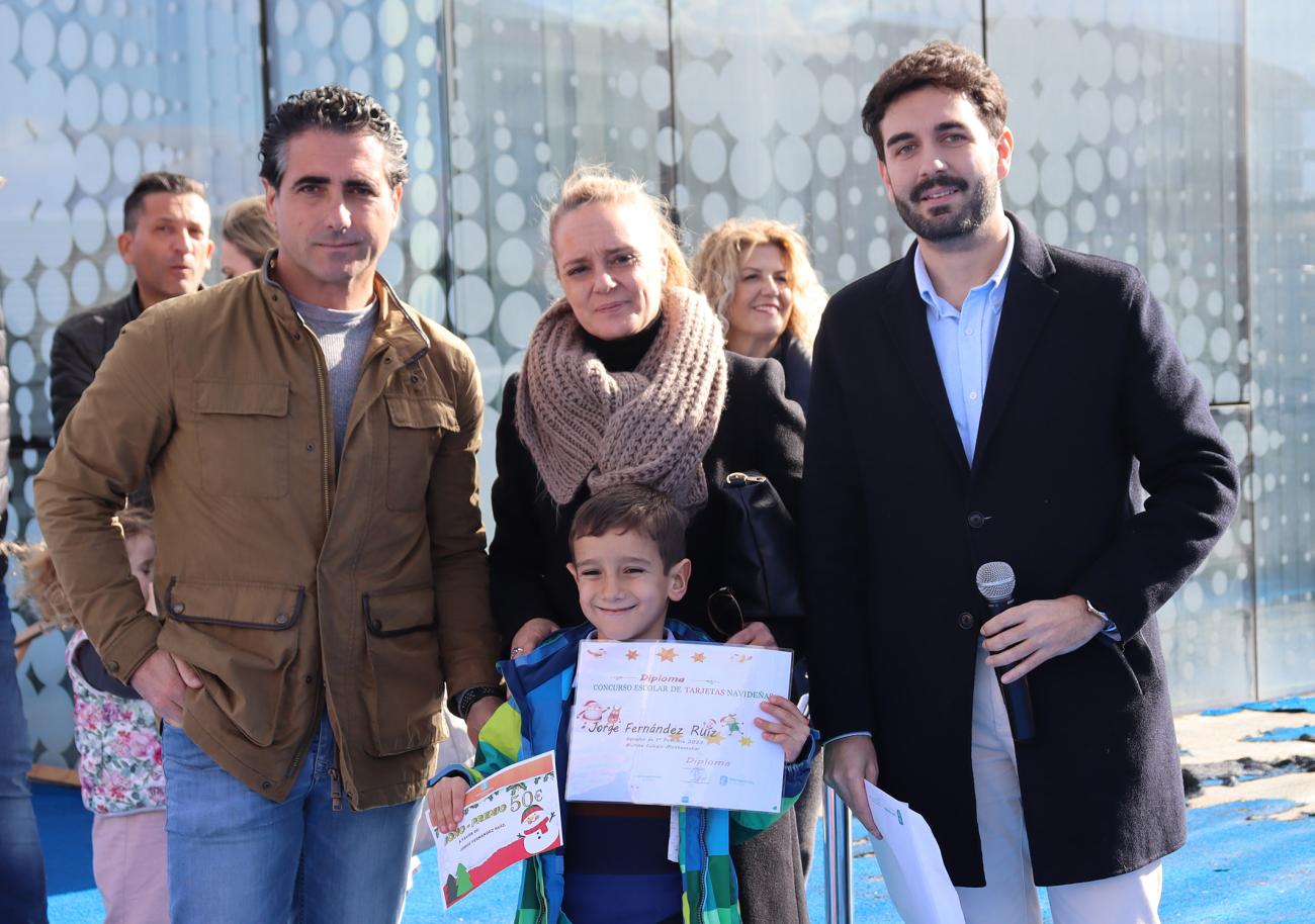 El concurso escolar de tarjetas navideñas entrega sus premios