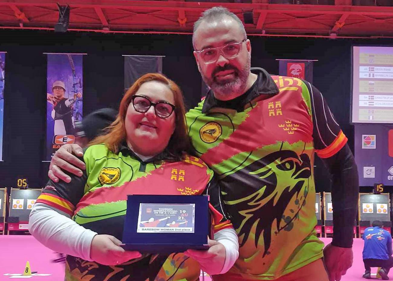 La arquera torreña Mónica Puche, subcampeona en el Nimes Archery Tournament 2024