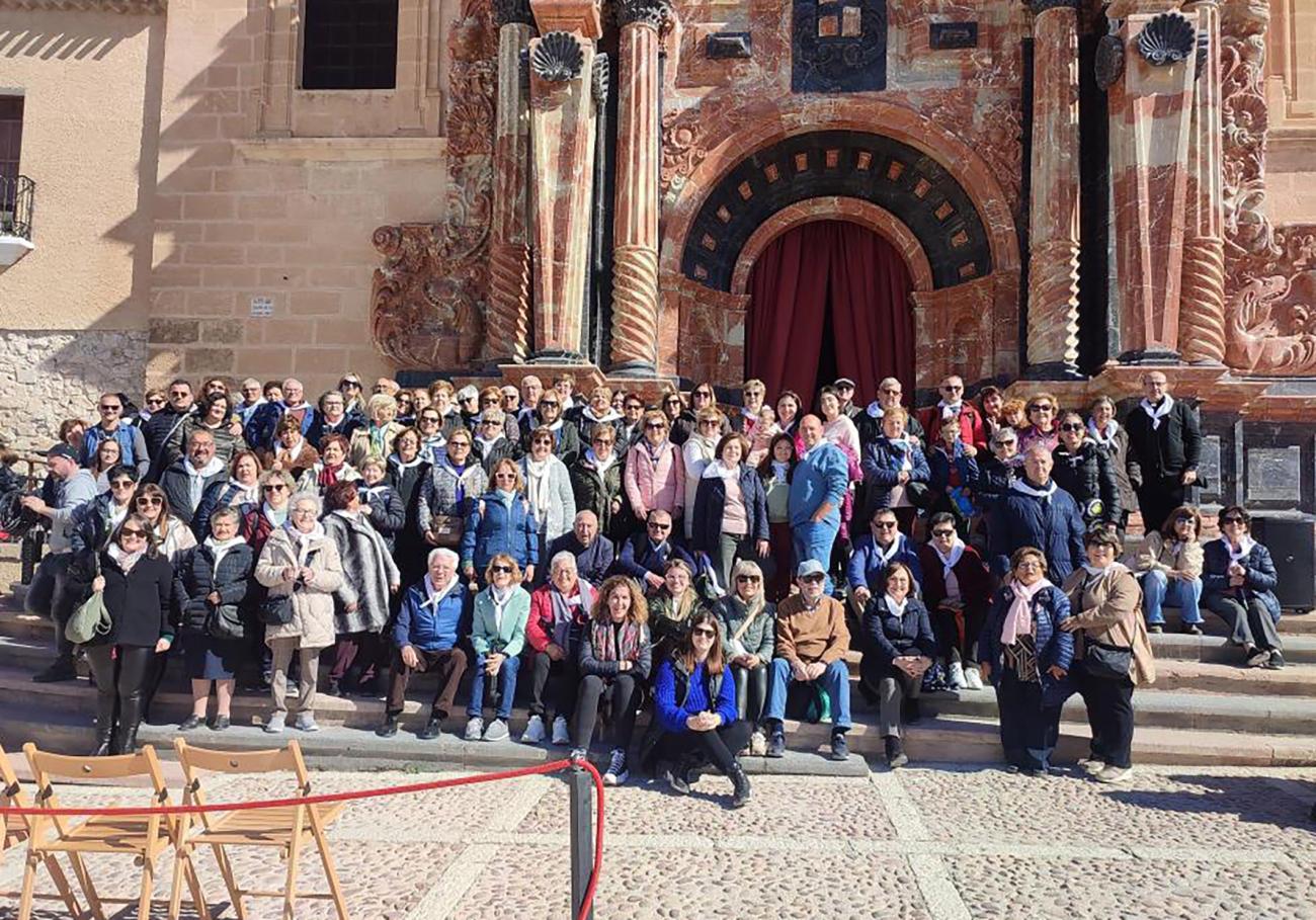 Un grupo de 170 torreños peregrina a Caravaca de la Cruz