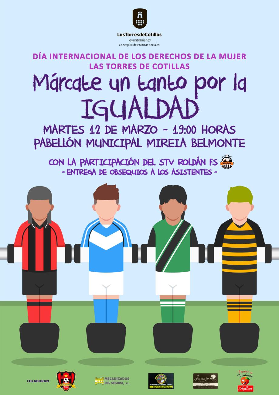 Las Torres de Cotillas se marcará un tanto por la igualdad junto al STV Roldán 